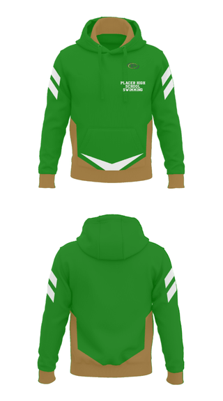 Hoodie, Placer High School Swimming, Swimming, Teamtime, Team time, sublimation, custom sports apparel, team uniforms, spirit wear, spiritwear, sports uniforms, custom shirts, team store, custom team store, fundraiser sports, apparel fundraiser
