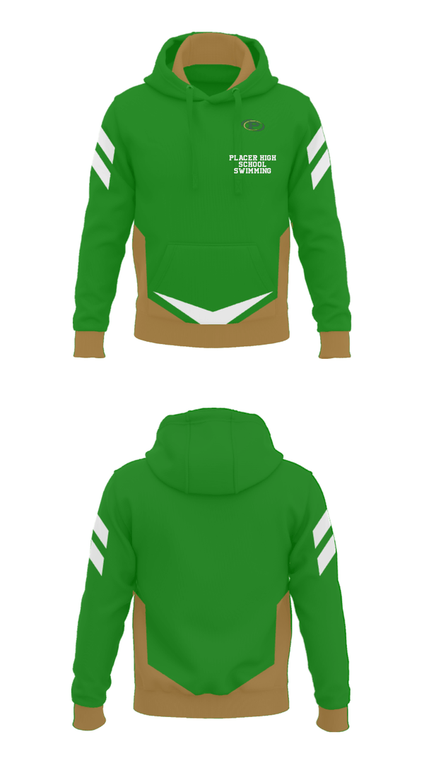 Hoodie, Placer High School Swimming, Swimming, Teamtime, Team time, sublimation, custom sports apparel, team uniforms, spirit wear, spiritwear, sports uniforms, custom shirts, team store, custom team store, fundraiser sports, apparel fundraiser
