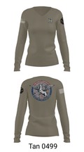 2-82 61836862 Women's Long Sleeve V-neck Shirt - 39