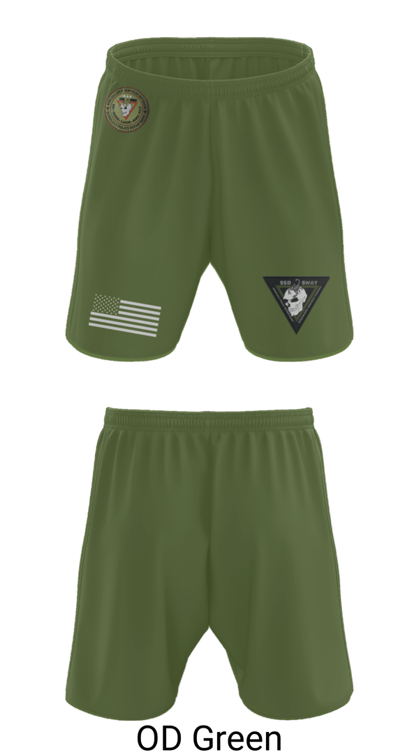 Athletic Shorts With Pockets, SSD, Police, Teamtime, Team time, sublimation, custom sports apparel, team uniforms, spirit wear, spiritwear, sports uniforms, custom shirts, team store, custom team store, fundraiser sports, apparel fundraiser