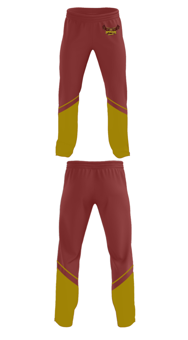 Sweatpants, Spokane R-7 High School Basketball, Men's Basketball, Teamtime, Team time, sublimation, custom sports apparel, team uniforms, spirit wear, spiritwear, sports uniforms, custom shirts, team store, custom team store, fundraiser sports, apparel fundraiser
