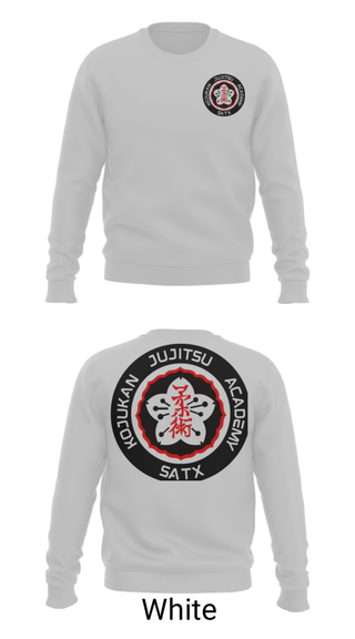 Crew Neck Sweatshirt, Kojukan JuJitsu, Wrestling, Teamtime, Team time, sublimation, custom sports apparel, team uniforms, spirit wear, spiritwear, sports uniforms, custom shirts, team store, custom team store, fundraiser sports, apparel fundraiser