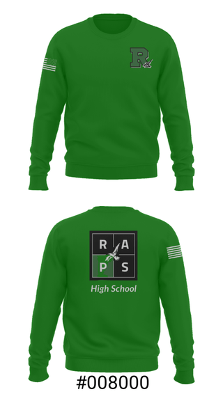 Crew Neck Sweatshirt, Rapoport Academy Public School-Meyer High School Basketball, Women's Basketball, Teamtime, Team time, sublimation, custom sports apparel, team uniforms, spirit wear, spiritwear, sports uniforms, custom shirts, team store, custom team store, fundraiser sports, apparel fundraiser