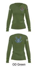 33rd Tactical Fighter Wing 38217245 Women's Long Sleeve V-neck Shirt - 31