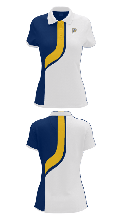 Pelham City Middle School 68230348 Women's Short Sleeve Performance Polo  - 22
