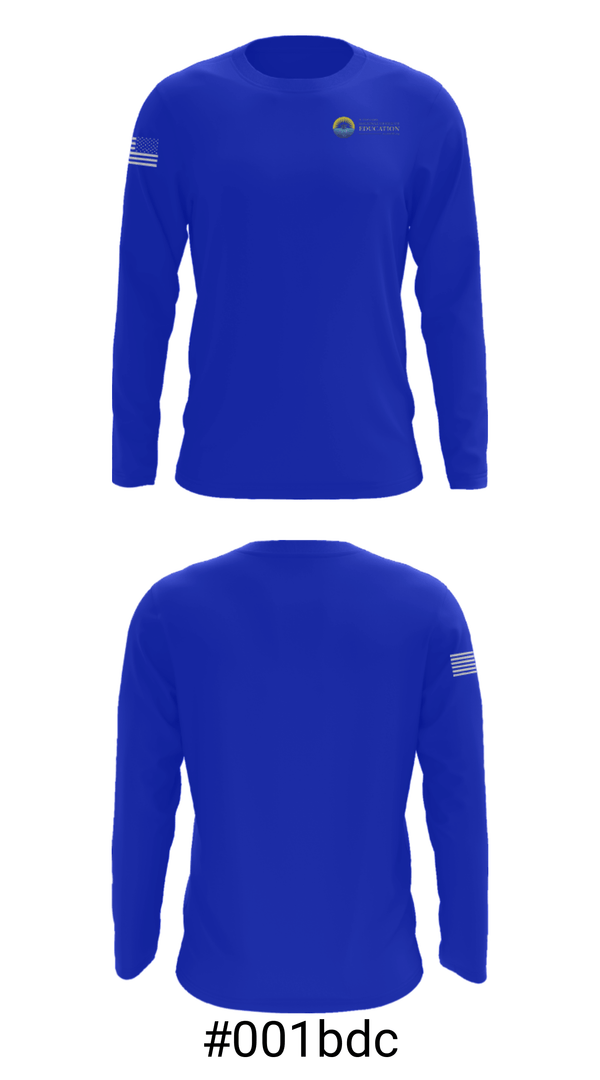 Long Sleeve Performance Shirt, St Clair Co Roe Safe School, Spirit Store, Teamtime, Team time, sublimation, custom sports apparel, team uniforms, spirit wear, spiritwear, sports uniforms, custom shirts, team store, custom team store, fundraiser sports, apparel fundraiser