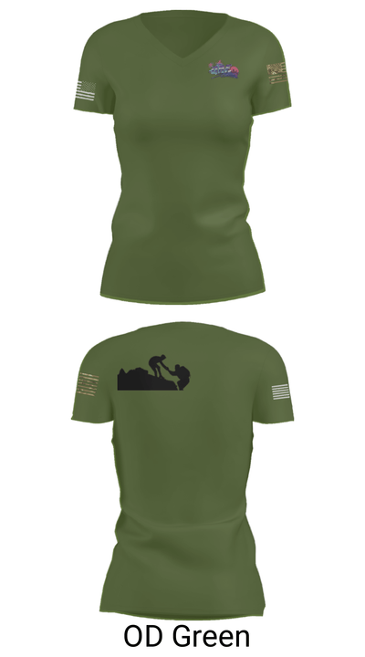 QRFup.org 47459873 Women's Short Sleeve V-neck Shirt - 28