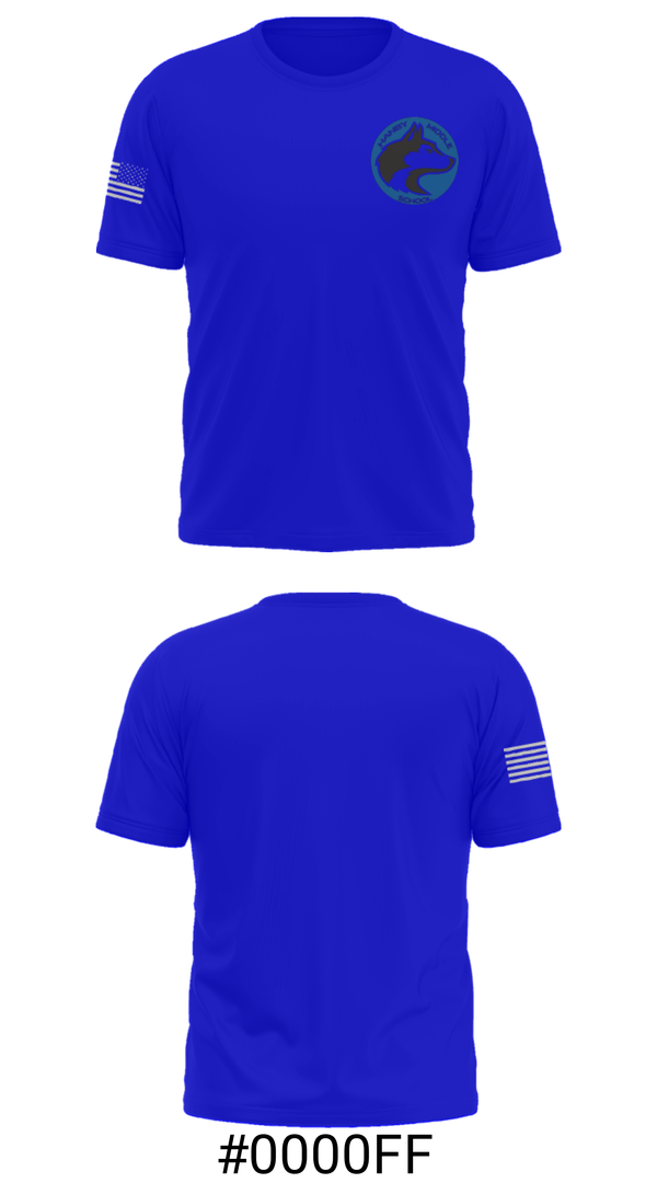 Short Sleeve Performance Shirt, Hanby Middle School Basketball, Women's Basketball, Teamtime, Team time, sublimation, custom sports apparel, team uniforms, spirit wear, spiritwear, sports uniforms, custom shirts, team store, custom team store, fundraiser sports, apparel fundraiser