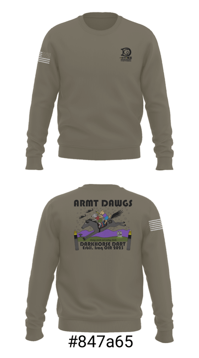 ARMT 4-4 AB 48571947 Crew Neck Sweatshirt - 2
