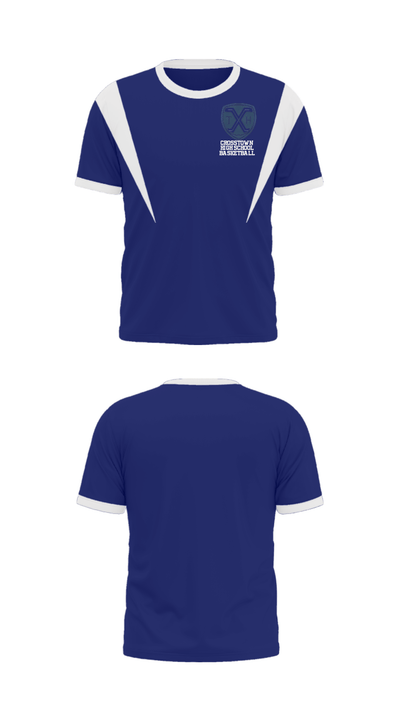 Crosstown High School Basketball 96370782 Short Sleeve Performance Shirt - 32