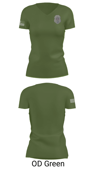 District 13 TF 92193766 Women's Short Sleeve V-neck Shirt - 28