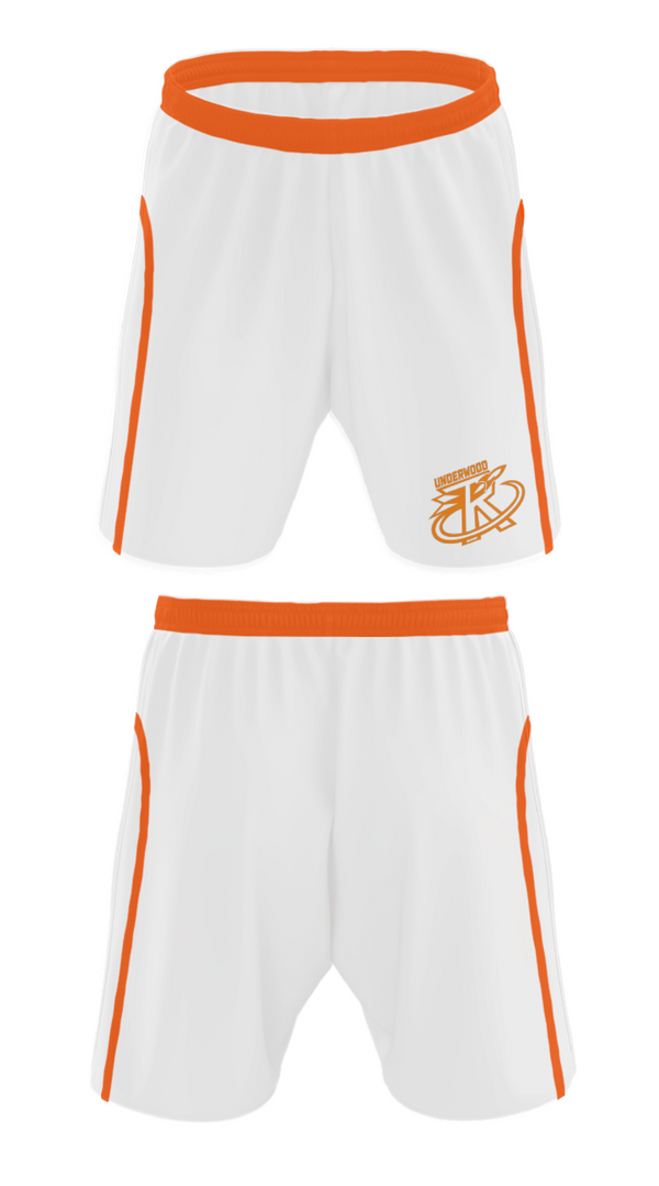 Athletic Shorts With Pockets, Underwood High School, Spirit Store, Teamtime, Team time, sublimation, custom sports apparel, team uniforms, spirit wear, spiritwear, sports uniforms, custom shirts, team store, custom team store, fundraiser sports, apparel fundraiser