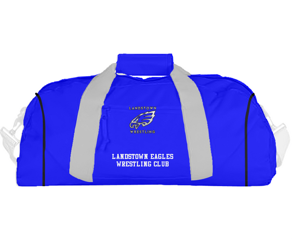 Duffle Bag, Landstown Eagles Wrestling Club, Wrestling, Teamtime, Team time, sublimation, custom sports apparel, team uniforms, spirit wear, spiritwear, sports uniforms, custom shirts, team store, custom team store, fundraiser sports, apparel fundraiser