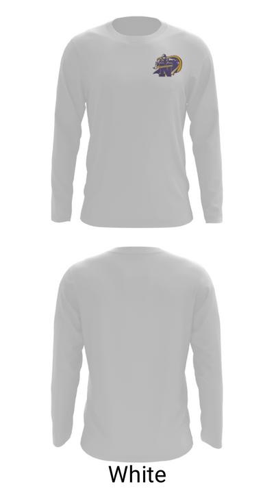 North Henderson High School Basketball 65486041 Long Sleeve Performance Shirt - 4