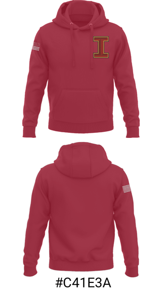 Hoodie, Ithaca High School Bowling, Bowling, Teamtime, Team time, sublimation, custom sports apparel, team uniforms, spirit wear, spiritwear, sports uniforms, custom shirts, team store, custom team store, fundraiser sports, apparel fundraiser