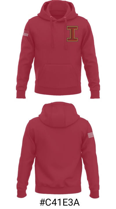 Ithaca High School Bowling 85996833 Hoodie - 17