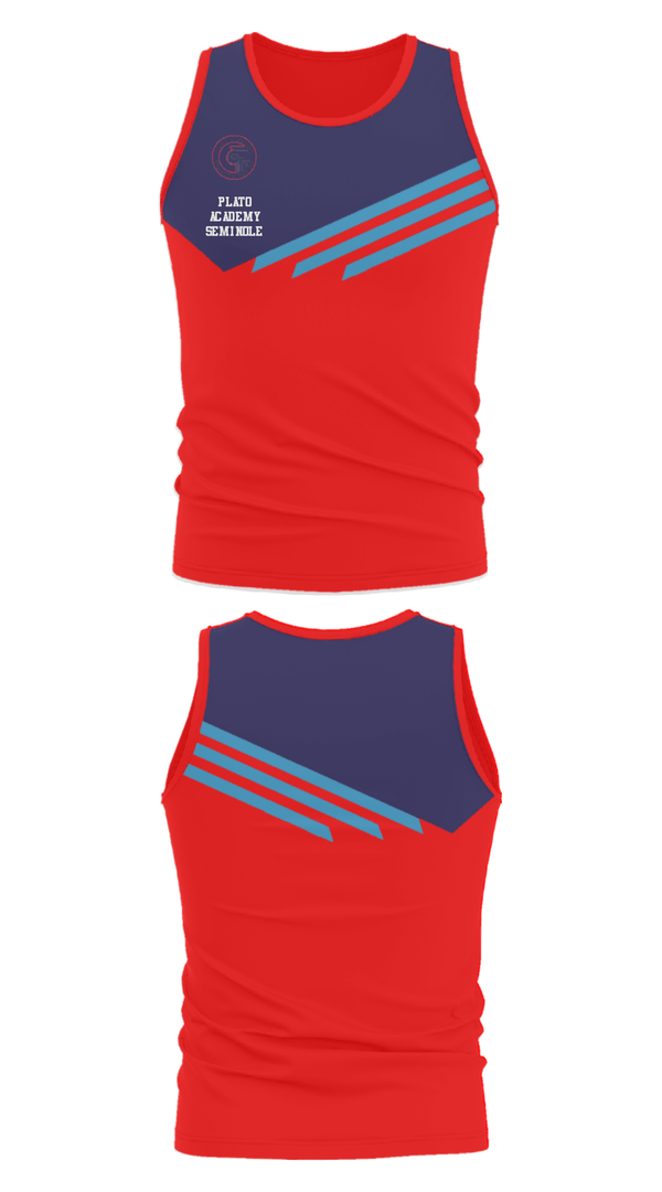 Tank Top, Plato Academy Seminole, Spirit Store, Teamtime, Team time, sublimation, custom sports apparel, team uniforms, spirit wear, spiritwear, sports uniforms, custom shirts, team store, custom team store, fundraiser sports, apparel fundraiser