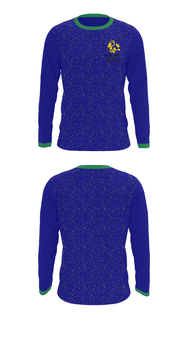 Long Sleeve Performance Shirt, Saline Middle School Wrestling, Wrestling, Teamtime, Team time, sublimation, custom sports apparel, team uniforms, spirit wear, spiritwear, sports uniforms, custom shirts, team store, custom team store, fundraiser sports, apparel fundraiser