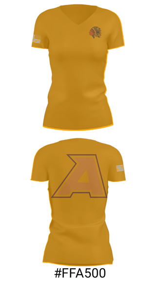 Women's Short Sleeve Vneck Shirt, Agawam Junior High School, Spirit Store, Teamtime, Team time, sublimation, custom sports apparel, team uniforms, spirit wear, spiritwear, sports uniforms, custom shirts, team store, custom team store, fundraiser sports, apparel fundraiser