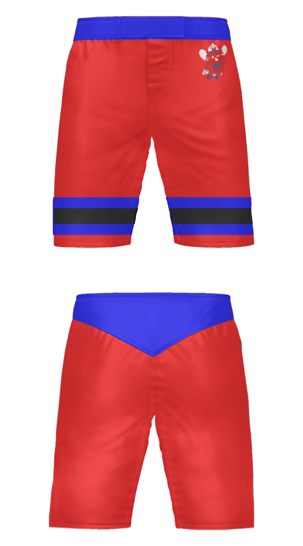 Fight Shorts, Medicine Valley High School Wrestling, Wrestling, Teamtime, Team time, sublimation, custom sports apparel, team uniforms, spirit wear, spiritwear, sports uniforms, custom shirts, team store, custom team store, fundraiser sports, apparel fundraiser