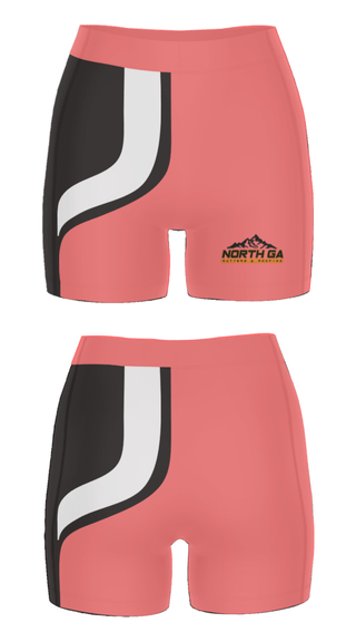Women's Compression Shorts, North GA Gutters And Roofing, , Teamtime, Team time, sublimation, custom sports apparel, team uniforms, spirit wear, spiritwear, sports uniforms, custom shirts, team store, custom team store, fundraiser sports, apparel fundraiser