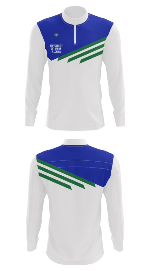 Quarter Zip Jacket, University Of West Florida, Men's Basketball, Teamtime, Team time, sublimation, custom sports apparel, team uniforms, spirit wear, spiritwear, sports uniforms, custom shirts, team store, custom team store, fundraiser sports, apparel fundraiser