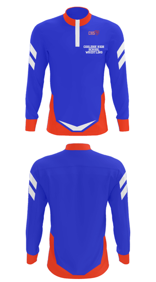 Quarter Zip Jacket, Coolidge High School Wrestling, Wrestling, Teamtime, Team time, sublimation, custom sports apparel, team uniforms, spirit wear, spiritwear, sports uniforms, custom shirts, team store, custom team store, fundraiser sports, apparel fundraiser