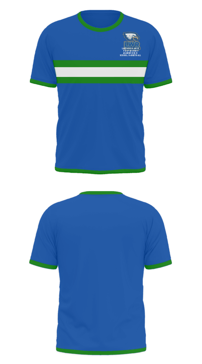 Lakewood Ranch Preparatory Academy (High School) Basketball 3308626 Short Sleeve Performance Shirt - 22