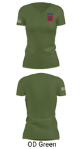 1-319th AFAR 20885310 Women's Short Sleeve V-neck Shirt - 28