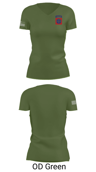 1-319th AFAR 20885310 Women's Short Sleeve V-neck Shirt - 28