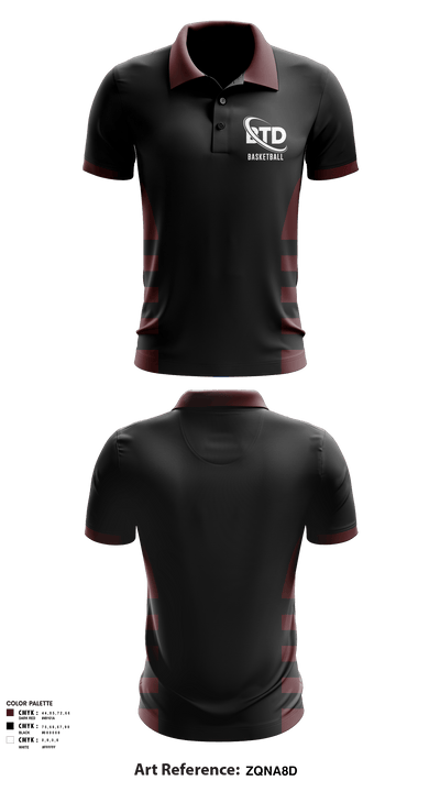 BTD 85849042 Short Sleeve Performance Polo - 1