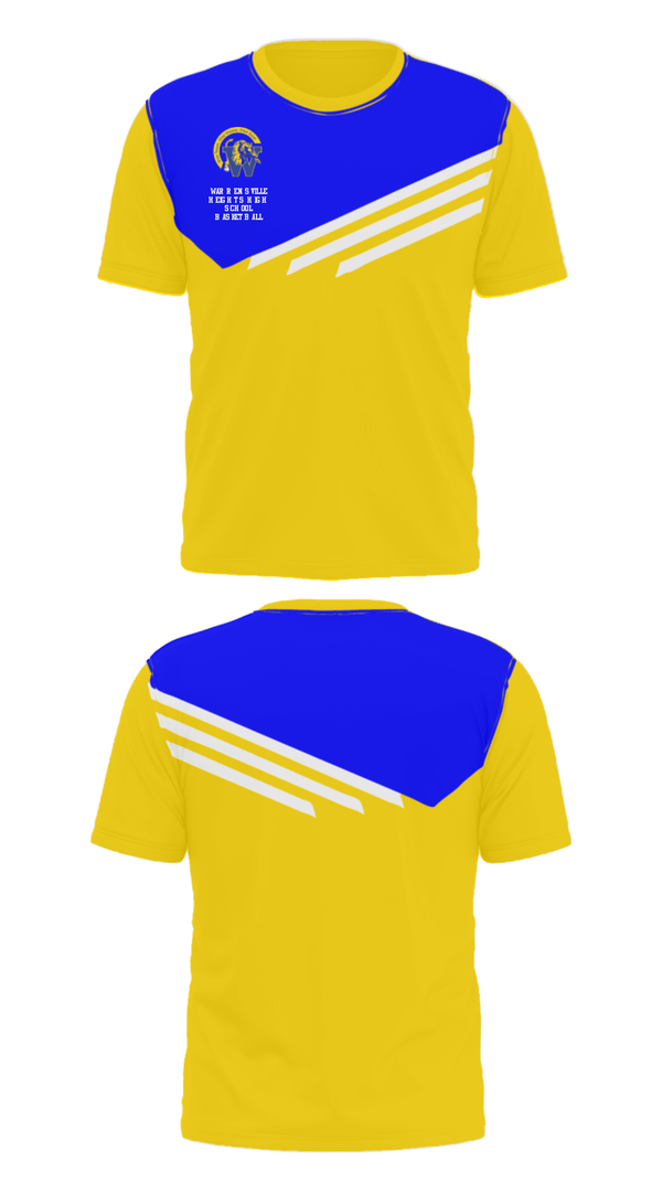 Short Sleeve Performance Shirt, Warrensville Heights High School Basketball, Women's Basketball, Teamtime, Team time, sublimation, custom sports apparel, team uniforms, spirit wear, spiritwear, sports uniforms, custom shirts, team store, custom team store, fundraiser sports, apparel fundraiser