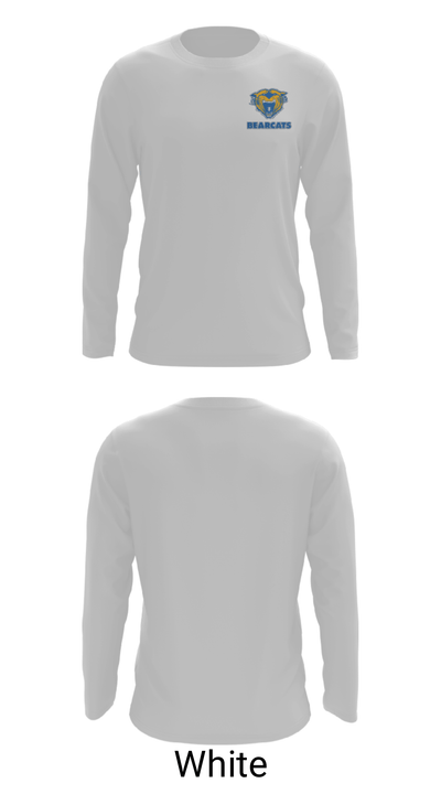 Battle Creek Central High School Wrestling 6535887 Long Sleeve Performance Shirt - 4