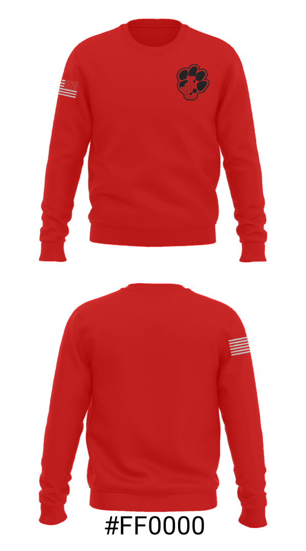 Crew Neck Sweatshirt, Jackson Co Wrestling Club, Wrestling, Teamtime, Team time, sublimation, custom sports apparel, team uniforms, spirit wear, spiritwear, sports uniforms, custom shirts, team store, custom team store, fundraiser sports, apparel fundraiser