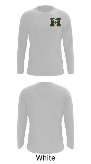 Long Sleeve Performance Shirt, Marcellus Senior High School Basketball, Men's Basketball, Teamtime, Team time, sublimation, custom sports apparel, team uniforms, spirit wear, spiritwear, sports uniforms, custom shirts, team store, custom team store, fundraiser sports, apparel fundraiser