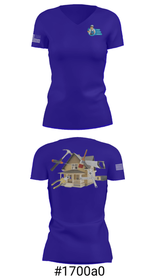 Women's Short Sleeve Vneck Shirt, Castillo's painting, , Teamtime, Team time, sublimation, custom sports apparel, team uniforms, spirit wear, spiritwear, sports uniforms, custom shirts, team store, custom team store, fundraiser sports, apparel fundraiser