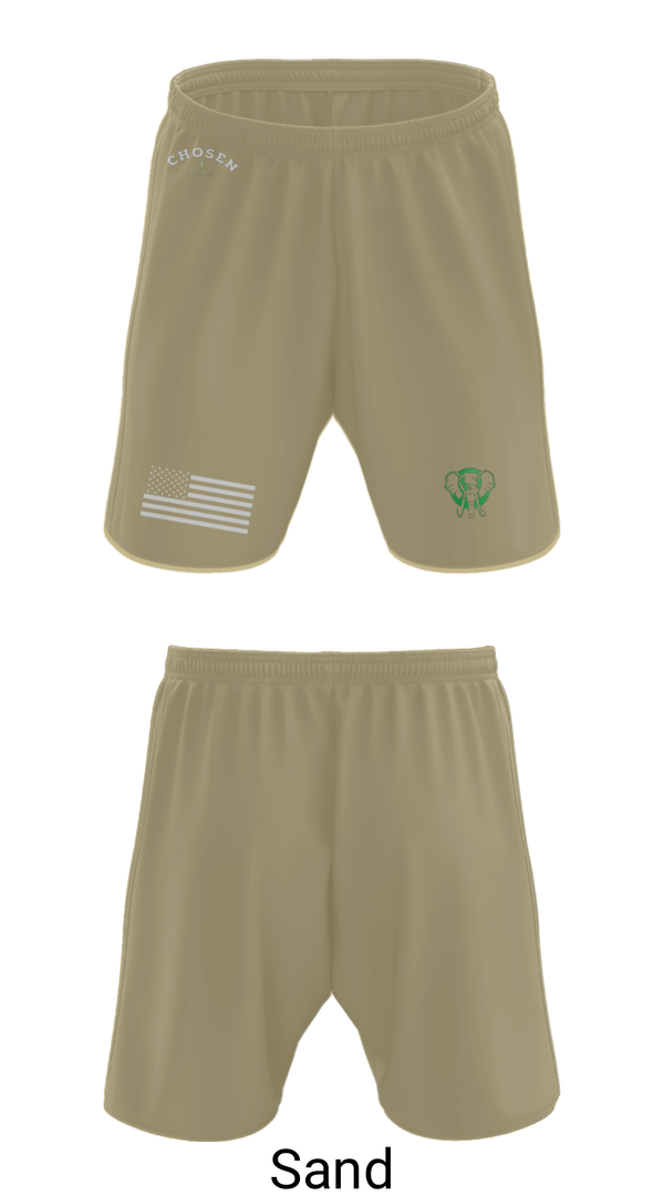 Athletic Shorts With Pockets, Elephant, , Teamtime, Team time, sublimation, custom sports apparel, team uniforms, spirit wear, spiritwear, sports uniforms, custom shirts, team store, custom team store, fundraiser sports, apparel fundraiser