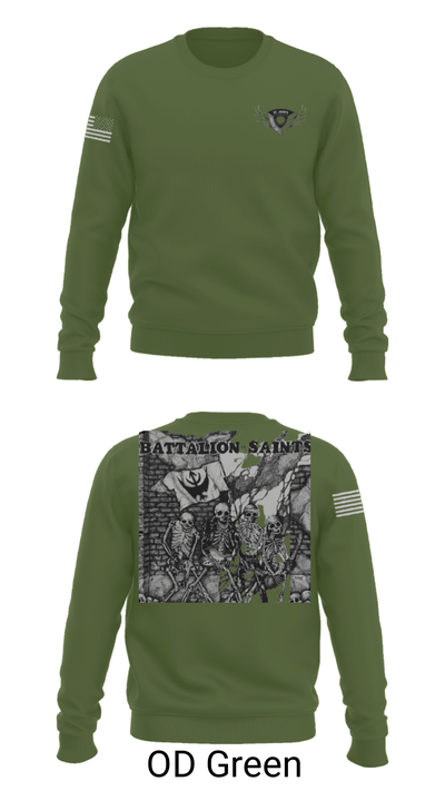 Fighting Saints Battalion 30372555 Crew Neck Sweatshirt - 26