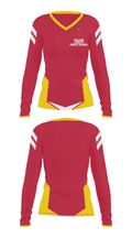 Pulaski County Middle School 78849840 Women's Long Sleeve V-neck Shirt - 29