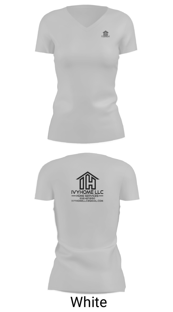 Women's Short Sleeve Vneck Shirt, IvyHomeIvyHome, , Teamtime, Team time, sublimation, custom sports apparel, team uniforms, spirit wear, spiritwear, sports uniforms, custom shirts, team store, custom team store, fundraiser sports, apparel fundraiser