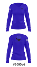 NA Crawford Home Improvement 59589813 Women's Long Sleeve V-neck Shirt - 20