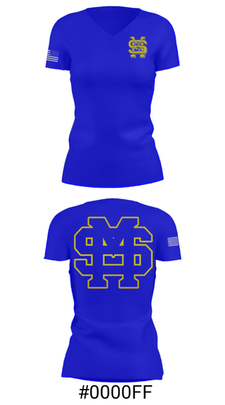 Women's Short Sleeve Vneck Shirt, St Martin High School Swimming, Swimming, Teamtime, Team time, sublimation, custom sports apparel, team uniforms, spirit wear, spiritwear, sports uniforms, custom shirts, team store, custom team store, fundraiser sports, apparel fundraiser