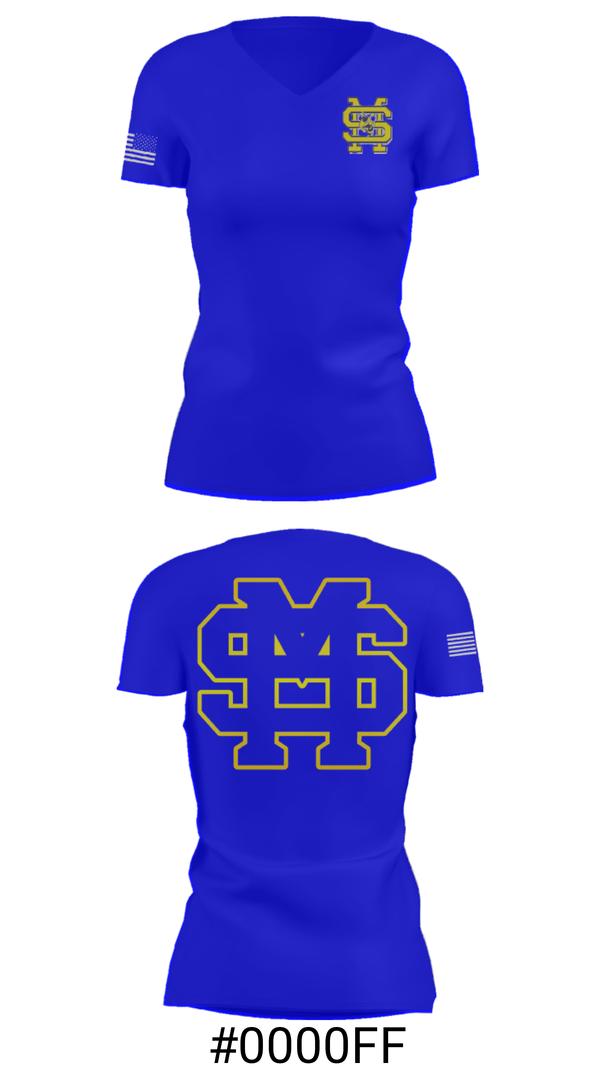 Women's Short Sleeve Vneck Shirt, St Martin High School Swimming, Swimming, Teamtime, Team time, sublimation, custom sports apparel, team uniforms, spirit wear, spiritwear, sports uniforms, custom shirts, team store, custom team store, fundraiser sports, apparel fundraiser