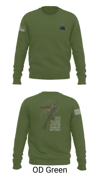 Crew Neck Sweatshirt, , Marines, Teamtime, Team time, sublimation, custom sports apparel, team uniforms, spirit wear, spiritwear, sports uniforms, custom shirts, team store, custom team store, fundraiser sports, apparel fundraiser