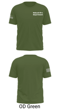 Wabash fire department 89920938 Short Sleeve Performance Shirt - 30
