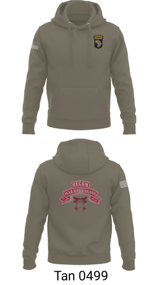 Hoodie, 1-33 CAV, Army, Teamtime, Team time, sublimation, custom sports apparel, team uniforms, spirit wear, spiritwear, sports uniforms, custom shirts, team store, custom team store, fundraiser sports, apparel fundraiser