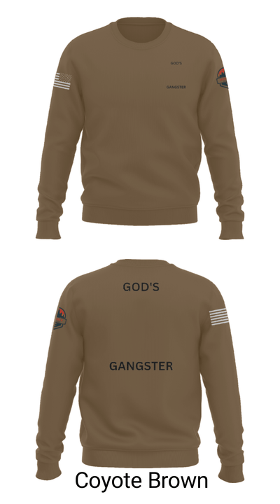 GOD'S GANGSTER 5799202 Crew Neck Sweatshirt - 10