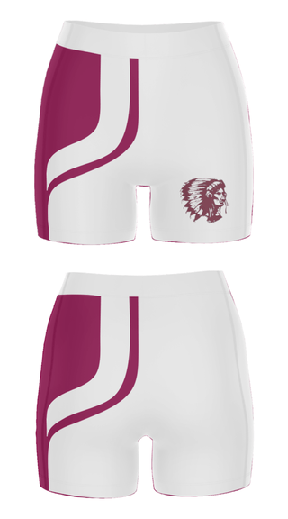 Women's Compression Shorts, Elko High School, Spirit Store, Teamtime, Team time, sublimation, custom sports apparel, team uniforms, spirit wear, spiritwear, sports uniforms, custom shirts, team store, custom team store, fundraiser sports, apparel fundraiser