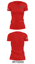 Bay View High School Track 90208055 Women's Short Sleeve V-neck Shirt - 21