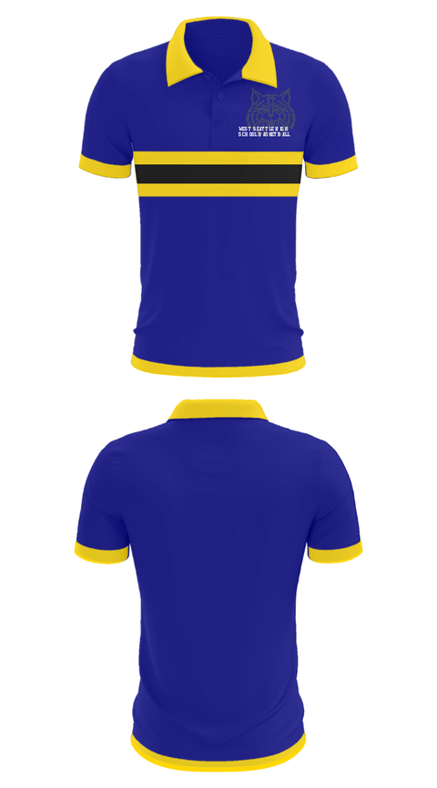 Short Sleeve Performance Polo, West Seattle High School Basketball, Women's Basketball, Teamtime, Team time, sublimation, custom sports apparel, team uniforms, spirit wear, spiritwear, sports uniforms, custom shirts, team store, custom team store, fundraiser sports, apparel fundraiser